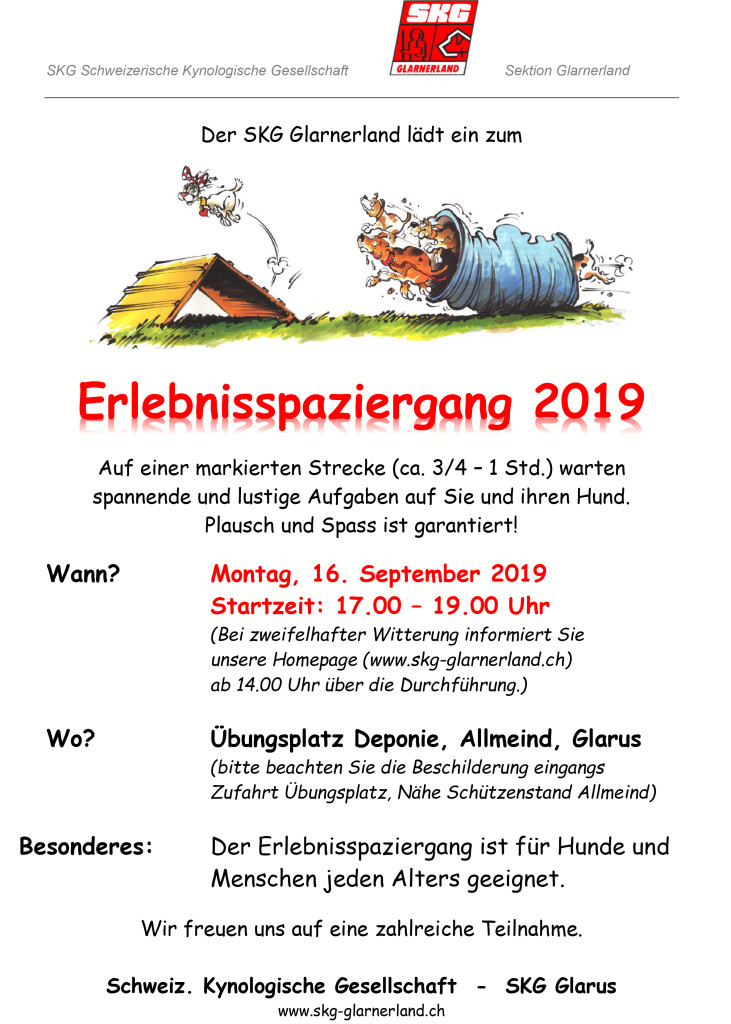 Erlebnisspaziergang 2019