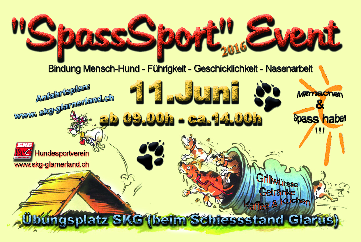 SpassSport Plauschparcour Flyer